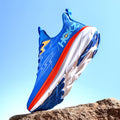 Men Full Carbon Plate Running Shoes Professional Marathon Racing Lightweight Bounce Cushion Breathable Sports Sneakers Unisex