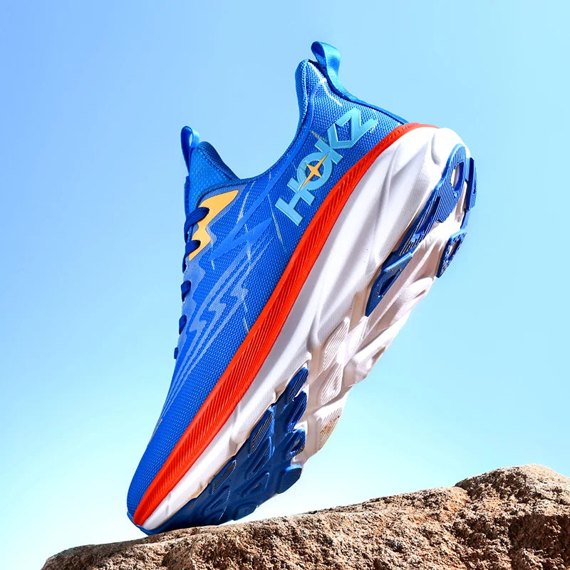 Men Full Carbon Plate Running Shoes Professional Marathon Racing Lightweight Bounce Cushion Breathable Sports Sneakers Unisex