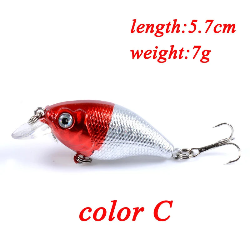 Wobblers Quality Crankbait Simulation Fishing Lure 5.7cm - View 11 | SAMAG