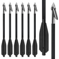 Fishing Short Arrow Metal Aluminum Shaft 6.8 Inches | SAMAG