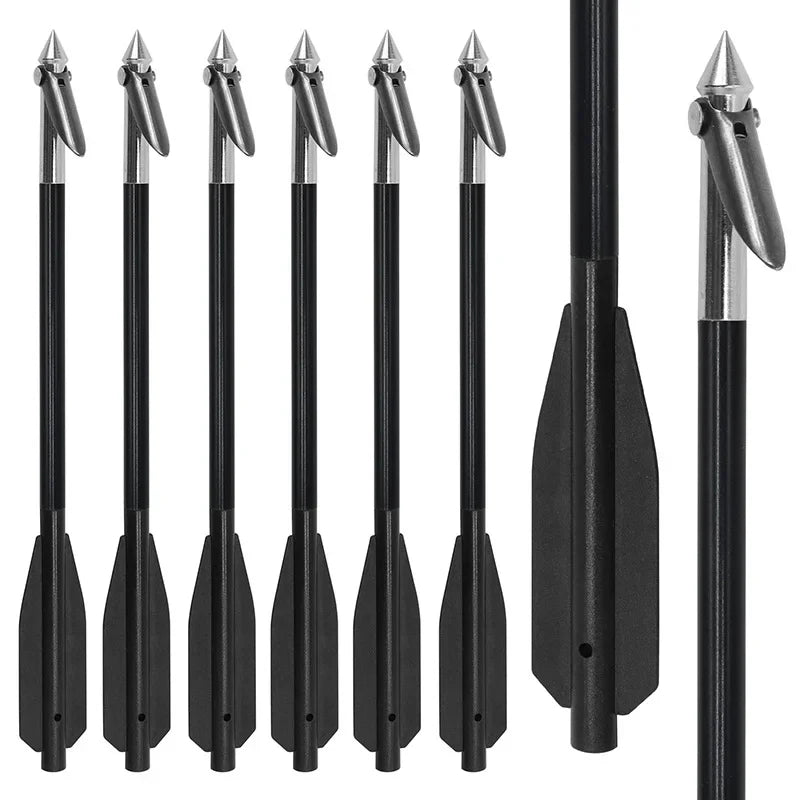 Fishing Short Arrow Metal Aluminum Shaft 6.8 Inches | SAMAG