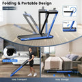 Dual - Function Desk Treadmill with LED Display, App/Remote - View 2 | SAMAG