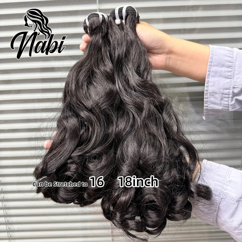 Indian Virgin Hair Human Bundles 8-18inch for Weaving Loose Bouncy Human Hair Natural Ombre Weft Extension for Black Women