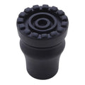 Rubber Pad Cap Non-Slip Walking Stick Crutch Cane Bottom Pads Cover Protector Climbing Hiking Trekking Pole Tip Black 16/19/22mm