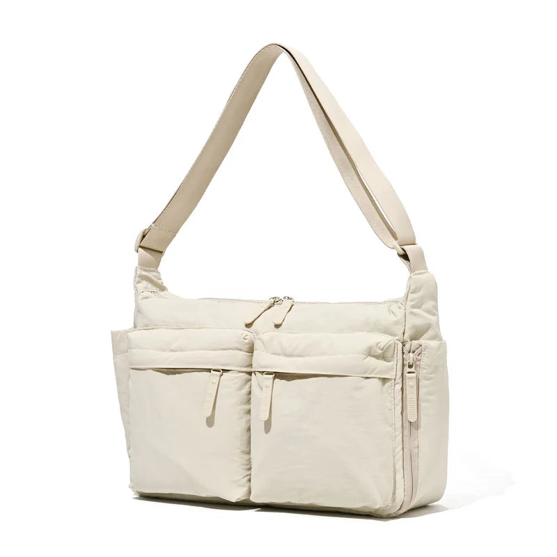 Casual Multi-pocket Messenger Bags for Women Fashion Nylon Shoulder Bag Ladies Large Handbags Female Travel Shopping Tote Purse