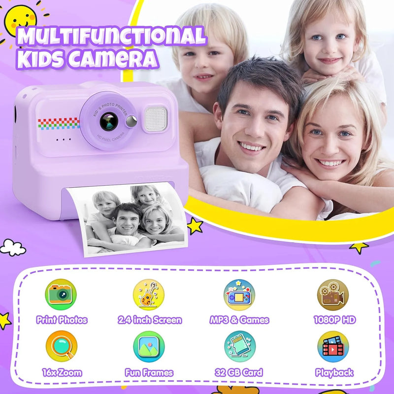 Digital Children Camera Photography Instant Print Photo - Visuel 2 | SAMAG