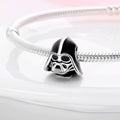 TOP Wars Charms Bracelet Beads 925 Sterling Silver Shadow Warrior Helmet Hot Series Womens Pendant DIY - Visuel 4 | SAMAG