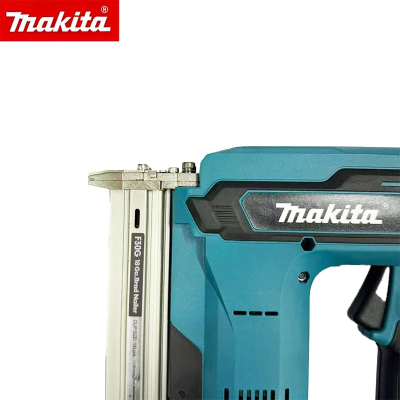 Makita Lithium - Ion Cordless Nailer: 18V 6.0Ah Battery, Holds 100 Nails, Ideal For DIY Woodworking - View 5 | SAMAG