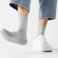6 Pairs Plus Size EUR45-50 Men Socks Cotton Ankle Black | SAMAG