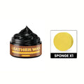 Premium Shoe Polish for Black Leather – Conditions & Shines, Protects Shoes, Bags & Jackets, Non-Greasy Finish, Long-Lasting Shi