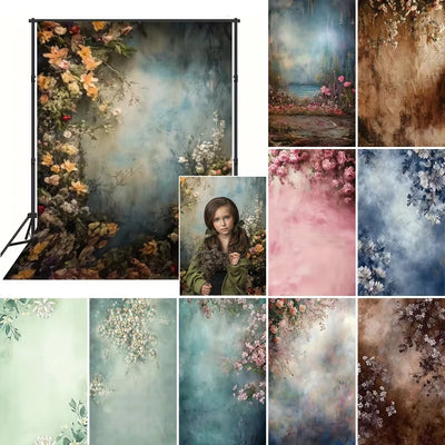 Floral Abstract Photographic Background Texture Vintage | SAMAG