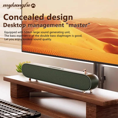Desktop Hidden Computer Speaker Home Theater Sound | SAMAG