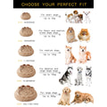 Fluffy Dog Bed Winter Warm Large Pet Products Small Sofa Baskets Pets Kennel Mat Puppy Cats Supplies Basket Blanket Accessories