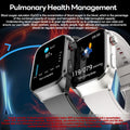 2026 New Professional-Grade Smart Watch Men ECG+PPG Uric Acid Body Fat Health Analysis IP68 Waterproof AMOLED Smartwatch Women