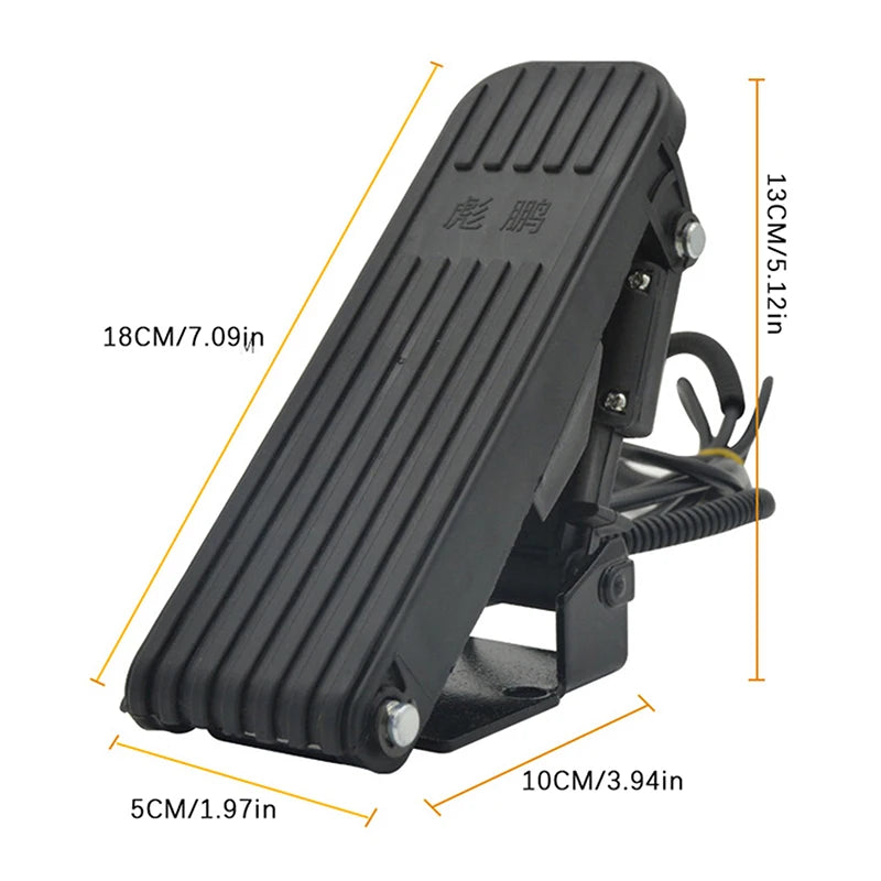 Electric Vehicle Accessories Electric Tricycle Foot Pedal Accelerator Four Wheel Sightseeing Car Foot Pedal Speed Controller