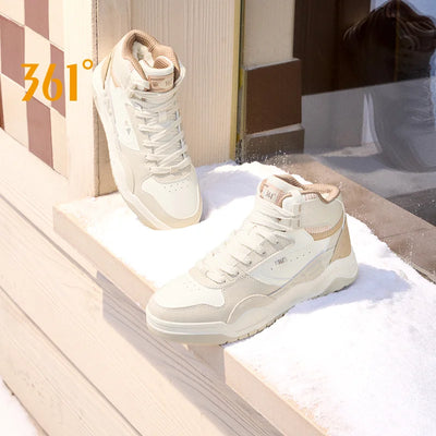 361 Degrees Women's Plush Skateboard Shoes High - top | SAMAG