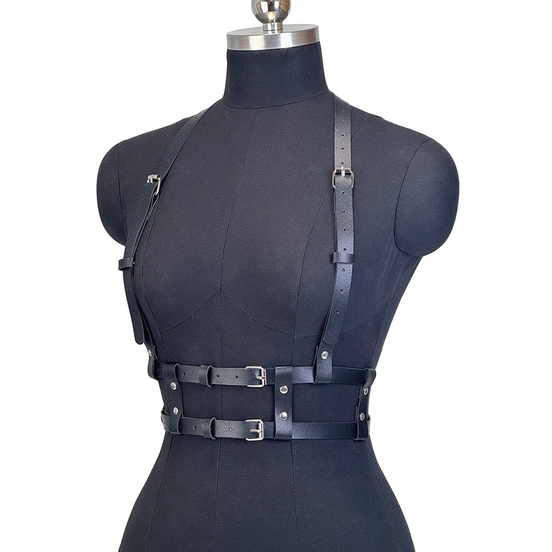 Women Punk Fashion Belt Street Style Shaping Waistband Suspenders for Women  Body Harness Corset Belt Gothic Clothing Accessorie