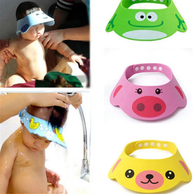 Adjustable Baby Shower Hat Toddler Kids Shampoo Bathing | SAMAG