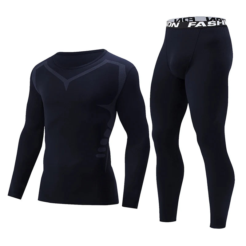 Men's Warm Set with Thin Velvet Inner Handsome Fashionable Comfortable Moisture Absorbing Multi functional Set for Home Use