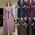 Summer Women's Clothing Open Abaya Bell Sleeves Long | SAMAG