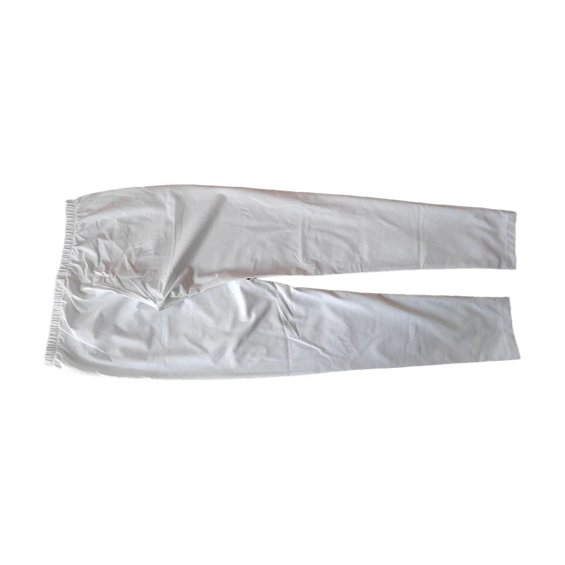 Free Shipping Male tTght-Fitting Basic Trousers Solid Color Legging 100% Cotton Long Johns Easy Care Anti-Winkle