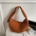 New Comfortable and Versatile Texture Hobo Bags Women Crossbody Bags Large Capacity Lightweight Casual Storage Bags Fashionable