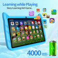 Global Unlocked 7 Inch Kids Educational Tablet 5G WiFi Android Quad Core 4+64GB Children Learning Gift Tablet Children's Gifts