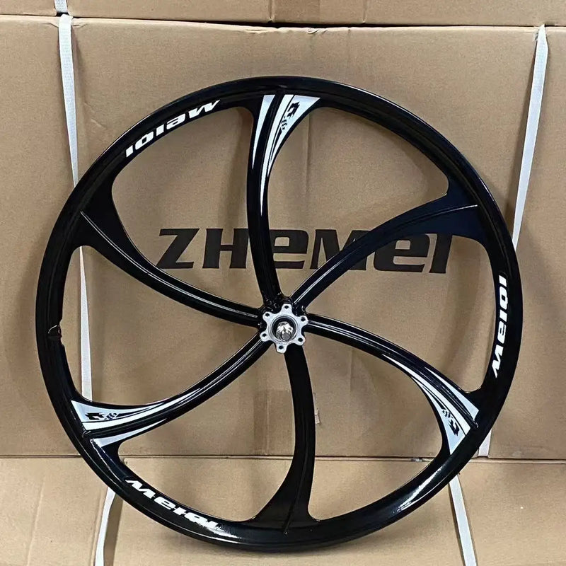 24/26 Inch Bicycle Wheel Hub Made Of Magnesium Alloy Material Speed Integrated Wheel Disc Brake With Maximum Tire Width Of 2.5