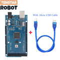 MEGA2560 MEGA 2560 R3 (ATmega2560-16AU CH340G) AVR Type-C USB Development Board for Arduino