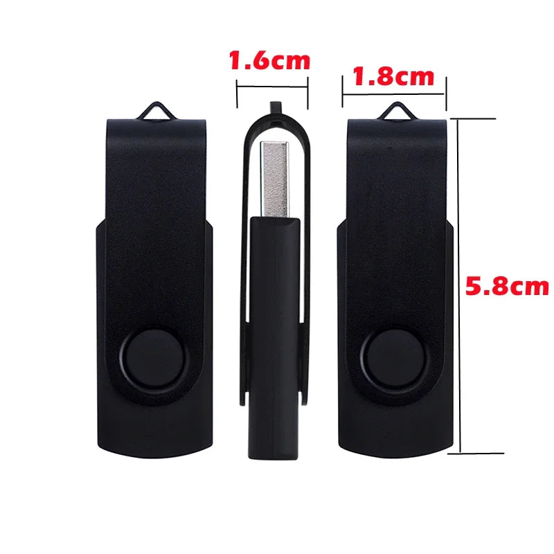 USB Flash Drives Pen Drive 512MB 1GB 2GB 4GB 8GB 16GB Pendrive Memory Stick 32GB 64GB 128GB USB Stick Free Custom Company Logo