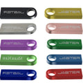 USB Flash Drive 128GB Pendrive 128GB Memory Stick 32GB 4GB Metal 64 GB Pen Drive 8GB USB Stick 16 GB Free Chain USB Flash Drives