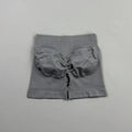 HISTELLO Impact Shorts 4.5" Women Fitness Sports Biker Shorts Low Waist Gym Short Workout Scrunch Butt Yoga Seamless Leggings