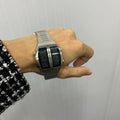 Man Battery Sports Smartwatch Electronics Watches Vintage 70s Retro-futuristic Style Fashion Led digital Watches Filp