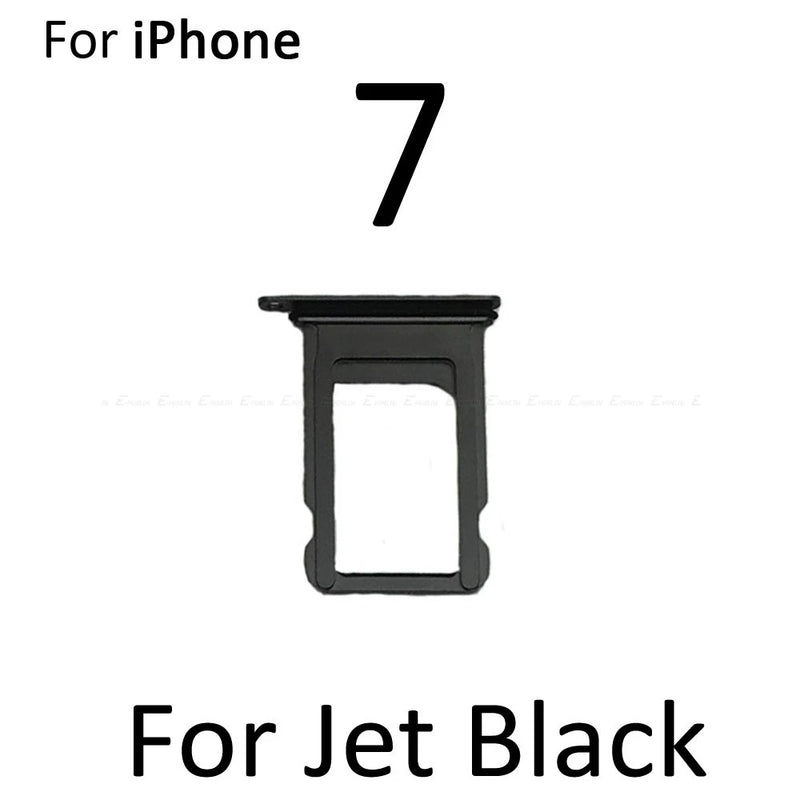 Sim Card Tray For iPhone 7 8 Plus Sim Holder Slot Replacement Parts