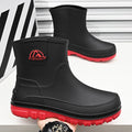 Anti-Slip Rain Boots for Men, New Short-Tube Waterproof Fishing Rain Boots, Water Shoes