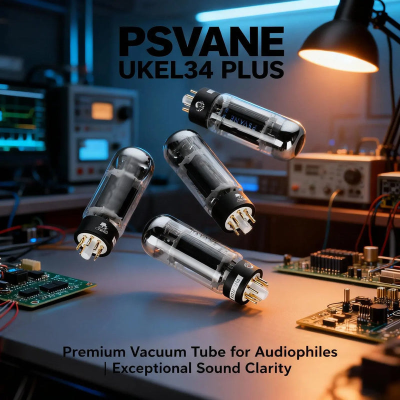 New UKEL34 PLUS vacuum tube, directly upgraded to EL34/6CA7/KT77 high-resolution dynamic intensity, plug and play tube amplifier