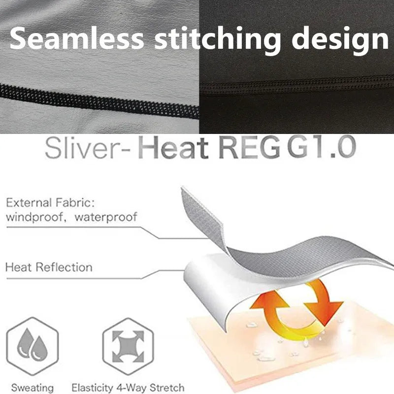 1pcs Men's Shapewear Coated Silver Vest Exercise slimming corset Compression Sweat Reducing Fat Sauna Tops Men Waist Trainer