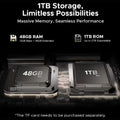 Global version DOOGEE S300 Plus 5G Rugged Phone 6.78" Gemini AI LED Light Dimensity 8300 48GB+1TB 11000mAh Smartphone Android 16