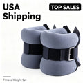 2 lb Pair Ankle/Wrist weights, Gray | SAMAG