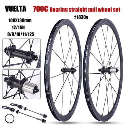 VUELTA Road Bicycle 700C Wheel Set Ultra Light Aluminum | SAMAG