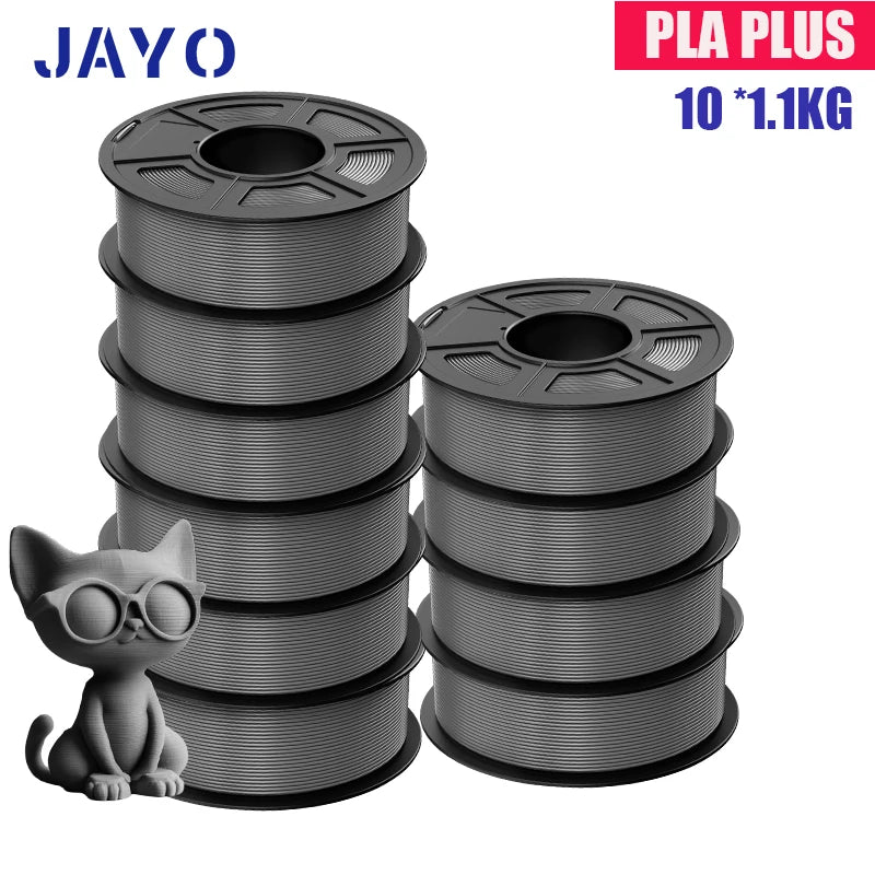 JAYO pla plus petg High speed matte PETG APLA 10Rolls  filament 175mm no bubbles smooth multiple colors optional for 3D printing