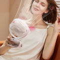 Portable Desktop Wireless Clip-on Electric Fan 2000mAh Battery Outdoor Travel Portable Electric Mini Fan for Baby Stroller Cart