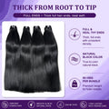 26inch 30inch Straight 14A 16A Vietnamese Hair Weft NCST 100% Human Hair Natural Black 3 4pcs Bundle Raw Hair Bundles Remy Thick Hair Extensions