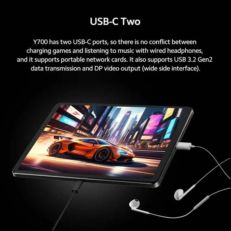 Lenovo Legion Y700 2025 Gaming Tablet Global ROM Snapdragon 8 Gen 3  8.8-Inch 2560*1600 165Hz Display 6550mAh Android Pad PC