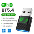 AX900 USB WiFi 6 Bluetooth 5.4 Adapter 2in1 Dual Band 2.4G&5GHz Network Wireless Receiver Driver Free For - Visuel 6 | SAMAG