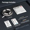 WS2812B RGB IC LED Strip Light 1m 2m 4m 5m Addressable Individually WS2812 30 60 100 144 LEDs Magic Black White PCB DC5V IP30