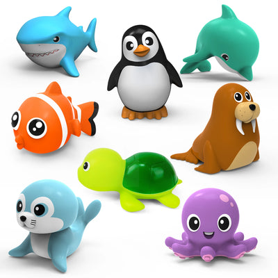 Mold-Resistant Sea Animal Bathtub Shower Toys Bathing | SAMAG