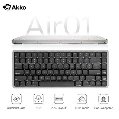 Akko Air 01 Mechanical Keyboard 75% 84-Key Mac Layout | SAMAG
