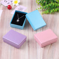 10pcs Jewelry Organizer Boxes For Women Necklace Earrings Bracelets Girls Gift Box Travel Accessories Jewelry Sponge Case