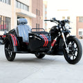 Sidecar Motorcycle 400cc Double Cylinder Water-Cooled Vehicle with Three Wheels